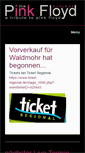 Mobile Screenshot of pinkfloydproject.de