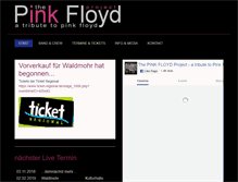 Tablet Screenshot of pinkfloydproject.de